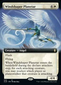 Windshaper Planetar x1 1x Extended Art Commander Baldur's Gate NM MTG - Picture 1 of 1