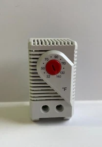 Cooper Small Compact Thermostat ESTNC-F 120 VAC, 250 VAC Made in Germany - Picture 1 of 6