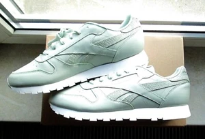 REEBOK CLASSIC LEATHER PASTELL EUCALYPTUS WHITE GRÜN SNEAKER 42, 8, 10,5 NEU - Bild 1 von 7