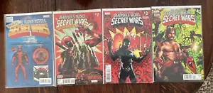 Deadpool Secret Wars 1,2,3,4 full set - Imagen 1 de 1