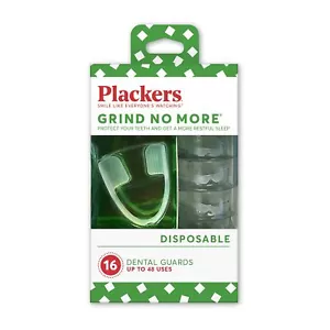 Plackers Grind No More Night Guard Nighttime Protection For Teeth Sleep Well - Picture 1 of 8
