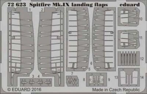 1/72 Aircraft- Spitfire Mk IX Landing Flaps for EDU(D) - Picture 1 of 1