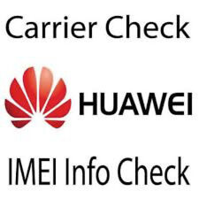 OFFICIAL HUAWEI IMEI CARRIER CHECK NETWORK SIM LOCK WARRANTY BLACKLIST REPORT