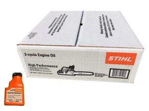 STIHL MISCELA OLIO 1 GALLONE ARANCIONE ALTE PRESTAZIONI CUSTODIA MOTORE 2 CICLI/48 BOTTIGLIE - Foto 1 di 1