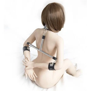 Barra costrittivo sadomaso collare polsi dildo asta sex toy dildo collare t - Foto 1 di 1