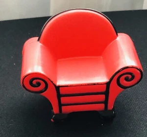 Vintage Blues Clues 3" RED THINKING CHAIR plastic pvc toy REPLACEMENT - Picture 1 of 5