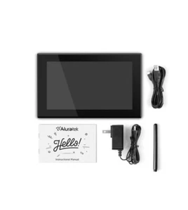 Aluratek AWS10F 10" LCD Touchscreen 16GB Wi-Fi Digital Photo Frame - Picture 1 of 4