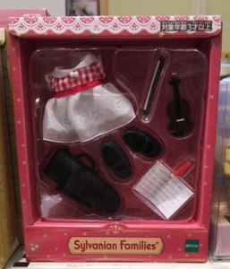 Sylvanian Families Dress up red box violin Calico Critters Epoch Japan 144782 - Picture 1 of 1