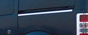Chrome Rear Door Rail Trim Cover 2pcs To Fit Ford Transit Connect LWB (02-12) - Picture 1 of 3