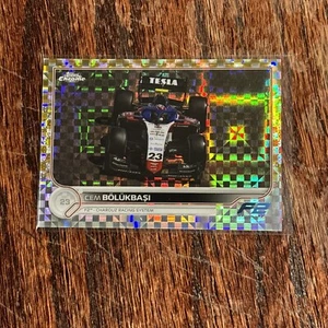 2022 Topps Chrome F1 GOLD Checker Flag 16/50 Ralph Boschung #142 F2 Auto - Bild 1 von 3