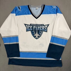 Pensacola Ice Flyers Vintage SPHL Hockey Sport Trikot Shirt Sweatshirt XL Piloten - Bild 1 von 10