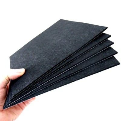 5 x Felt Cuttable Self Adhesive Sticky Back Sheets Pads 200mm x 200mm - Image 1 of 4