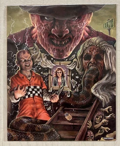 Wes Craven Universe Fan Art Autographed 8x10 Photo 244/2000 - Picture 1 of 4