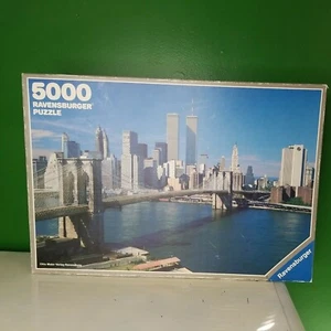  Ravensburger New York 5000 Twin Towers World Trade Center & Bonus - Picture 1 of 7