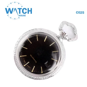 Original Vintage Reloj Suizo Estuche Acero Inoxidable Impermeable #C025# - Imagen 1 de 4