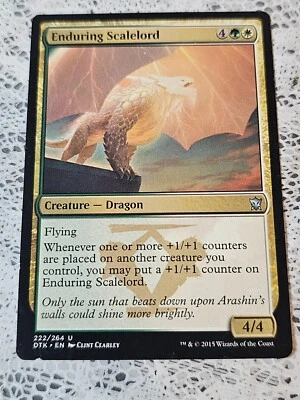 Enduring Scalelord 222/264 Uncommon 2015 Magic the Gathering MTG - Image 1 of 2