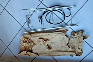 Portapacchi bici DDR 26 28 pollici Mifa bici da turismo originale - Foto 1 di 6