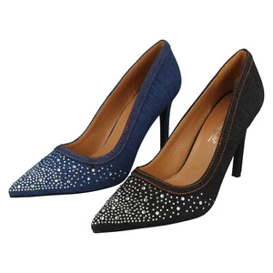 Zapatos de corte Anne Michelle Diamantes para dama: F90120 - Imagen 1 de 19