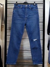 RE/DONE MEN'S JEANS 31 , 905 Ultra high rise ankle crop