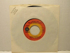 Merle Haggard &The Strangers   – When The Feelin' Goes Away / Carolyn - 1971 - Picture 1 of 3