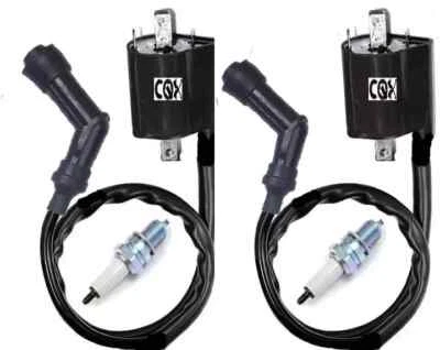 2x Front & Rear Ignition Coils fits Suzuki VS1400GLP Intruder 1400 1987-2004 - Image 1 of 3