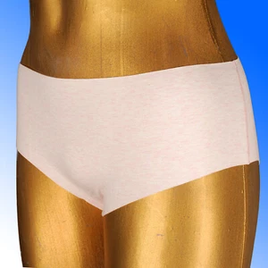 Keine VPL Full Midi Slips Modal berühmte Ladengruppe Laser geschnitten uvp £ 6 rosa Marl - Bild 1 von 4