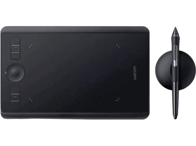 Tableta gráfica - Wacom Intuos Pro Small, USB, Bluetooth, 157 x 98 mm, Negro - Imagen 1 de 4