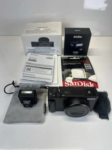 Sony ZV-1 M2 Vlog Camera Blk W Extras MINT! FTY Warranty Thru 7/2026 READ Descr - Picture 1 of 8