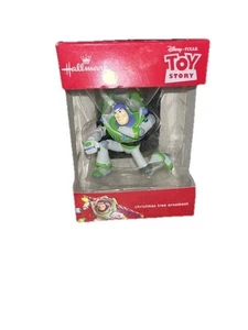 Hallmark Ornament 2016 Buzz Lightyear Disney Pixar Toy Story Red Box - Picture 1 of 5