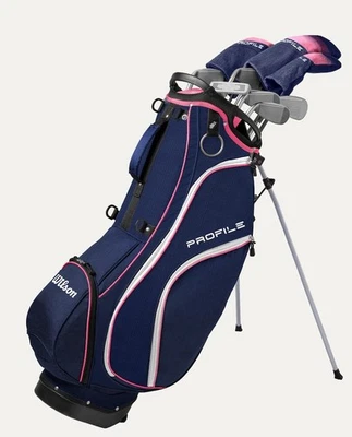 Nuevo Wilson Golf Damas Perfil SGI Juego Completo con Bolsa Damas Flex [5.3"-5.8"] Foto 1 de 4
