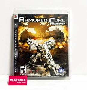 Armored Core: For Answer PS3 (Sony PlayStation 3, 2008) CIB Complete - Picture 1 of 4