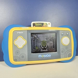 Vtech MobiGo Touch Learning System - Tested & Working - Shrek Game - Picture 1 of 12