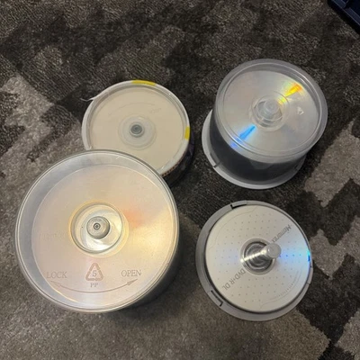 Sony DVD-R 4.7 GB 120 Min Blank Media Disc Mixed Lot Memorex DVD+R DL Read Detai - Image 1 of 4