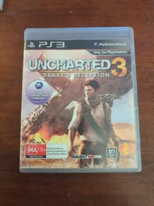 Uncharted 3: Drake's Deception + Manual - PS3 - Tested & Working - Free Postage - Picture 1 of 3