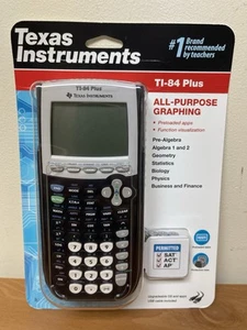 Texas Instruments TI-84 Plus Graphing Calculator, Black - Brand New - 3331719212 - Picture 1 of 2