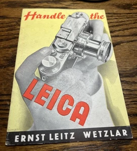 1938 Griff der Leica Prospekt Katalog Vintage Kamera Ernst Leitz Wetzlar - Bild 1 von 7