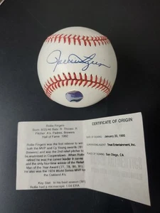 Rollie Fingers Signed OMLB Baseball In Person Cert 1995 Mint Ball! Great HOF - Picture 1 of 6