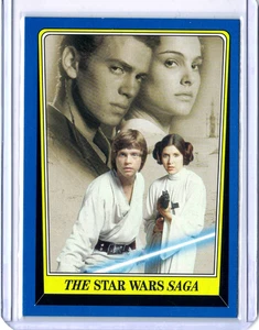 2004 Topps Star Wars Heritage The Star Wars Saga Checklist Card #120 Anakin Luke - Picture 1 of 2
