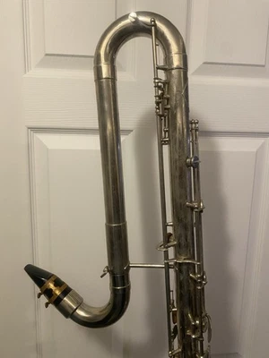 Clarinete contrabajo modelo recto Leblanc - plateado/latón Foto 1 de 4