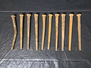 5,5 Zoll antiker Erdspieß/Nagel 10 Stück - Bild 1 von 7