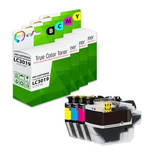Combo 4Pk TCT LC3019 BCMY para tinta compatible Brother MFC-J5330DW J6530DW J6930DW - Imagen 1 de 6