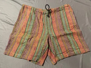 Vtg Gotcha Drawstring Shorts NOS NWT 90's Skate Surf Beach Made In Nepal surfing - Picture 1 of 4