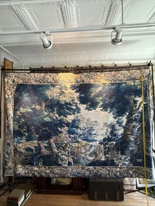 Gorgeous 17c Style Verdure Tapestry Reproduction Dye Sublimation Lab Replica - Picture 1 of 19