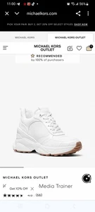 Michael Kors Katrina Wedge Trainer - Picture 1 of 6