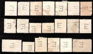 OPC España "E" Perfin Lote 51330 - Imagen 1 de 2