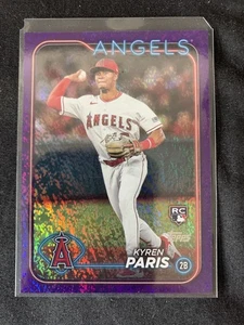 2024 Topps Series 2 - Kyren Paris #549 Purple Foil /799 (RC) - Bild 1 von 2