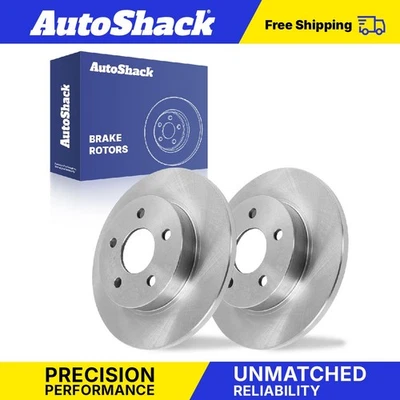 Rear Brake Rotors Pair for Chevy Malibu Cobalt Pontiac G6 G5 Saturn Aura - Image 1 of 4