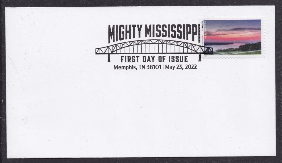 US 5698f Mighty Mississippi Kentucky BWP FDC 2022 - Image 1 of 1