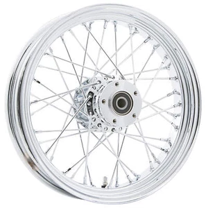 HardDrive 18 x 3.5 40 Spoke Chrome Rear Wheel fits 2000-05 Harley-Davidson FX/XL - Foto 1 di 1