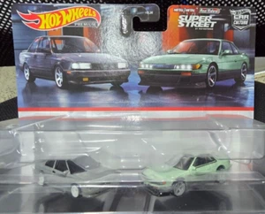 HOTWHEELS Car Culture 2-Pack NISSAN Sentra & Nissan Silvia 1:64 diecast - Picture 1 of 3